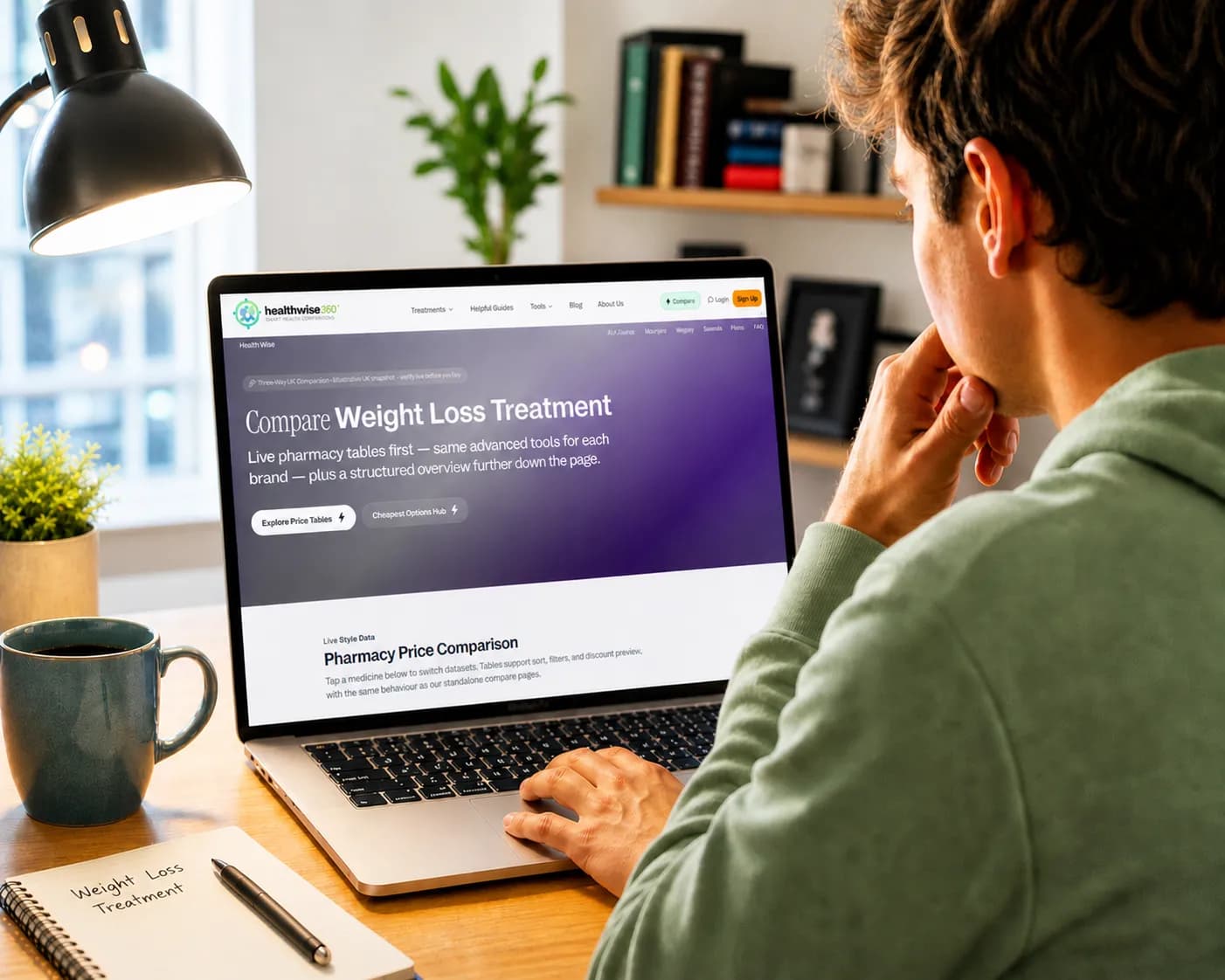 Why choose Healthwise360 — comparison and treatment information context.