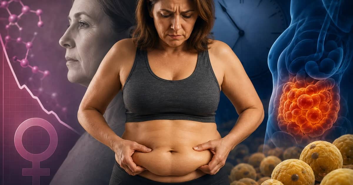 Why Does Belly Fat Increase After 40? Causes & Solutions