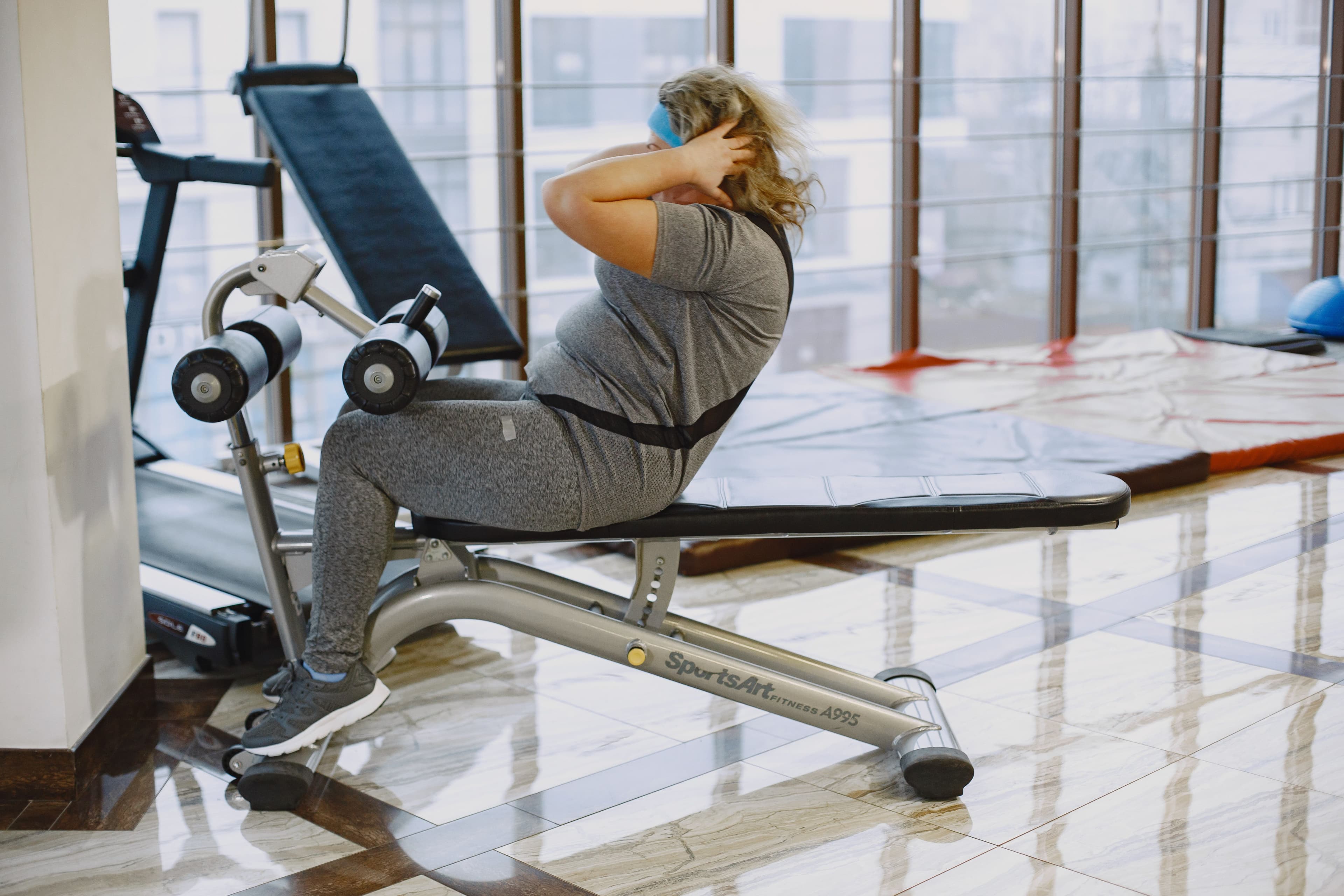 Person training outdoors in natural light — functional fitness and running
