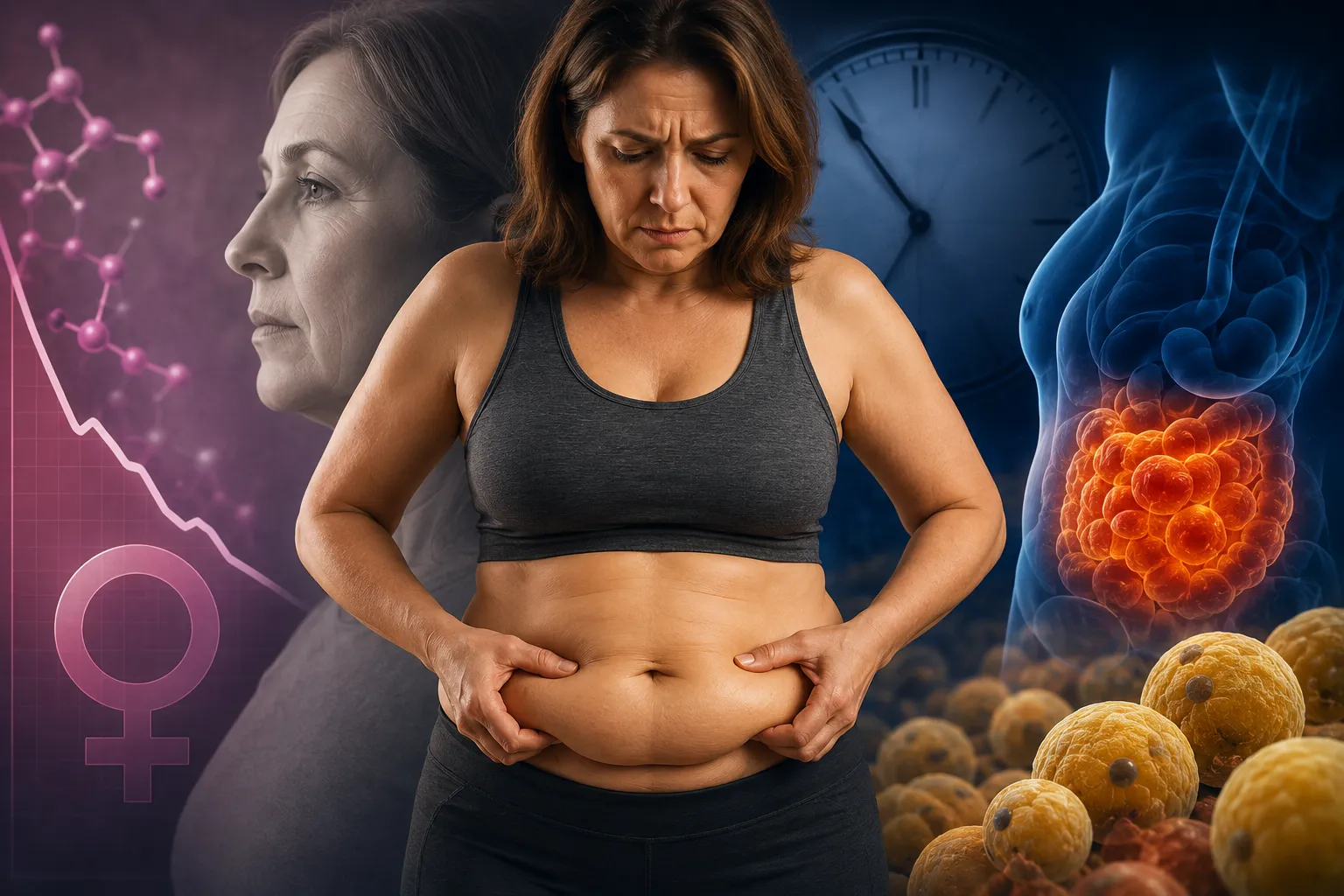 Belly fat after 40 — understanding why waistlines change and what helps