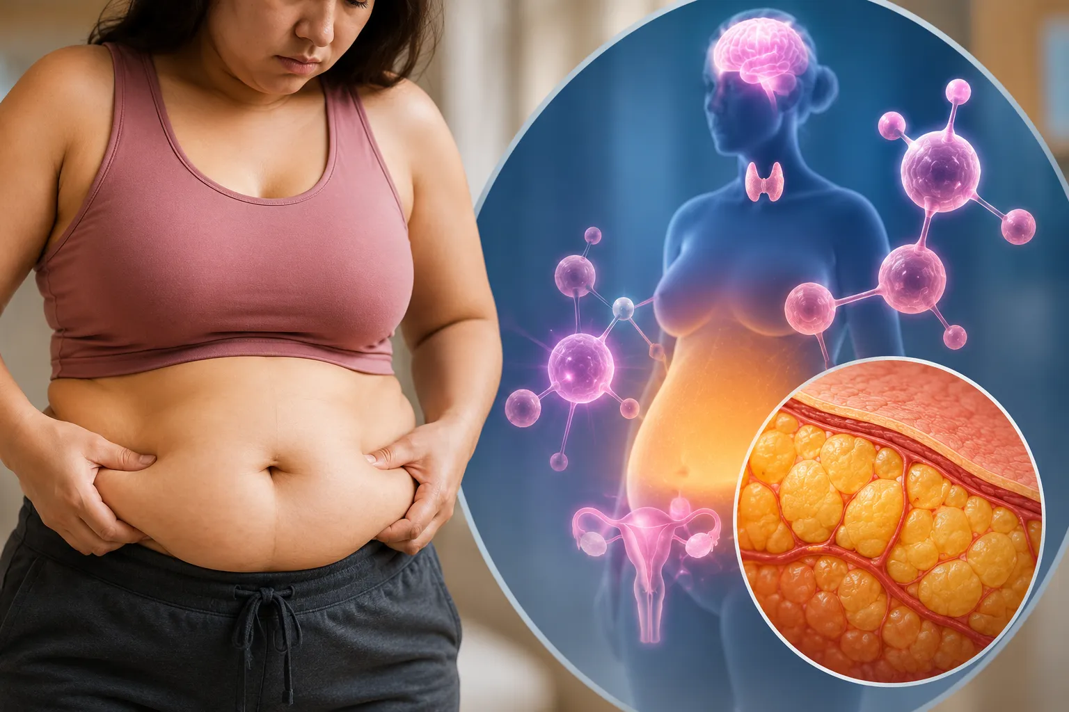Hormones and belly fat after 40 — understanding the drivers and what helps
