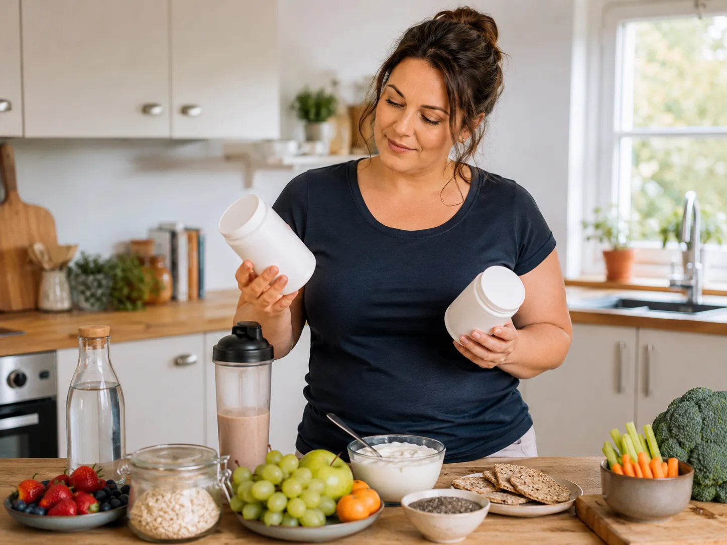 GLP-1 nutrition support in the UK including protein, fibre and hydration while on weight loss treatment
